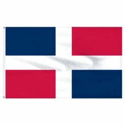 Dominican Republic 5' X 8' Nylon Flag - No Seal