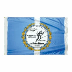 Korean War Veterans 3ft X 5ft Nylon Flag