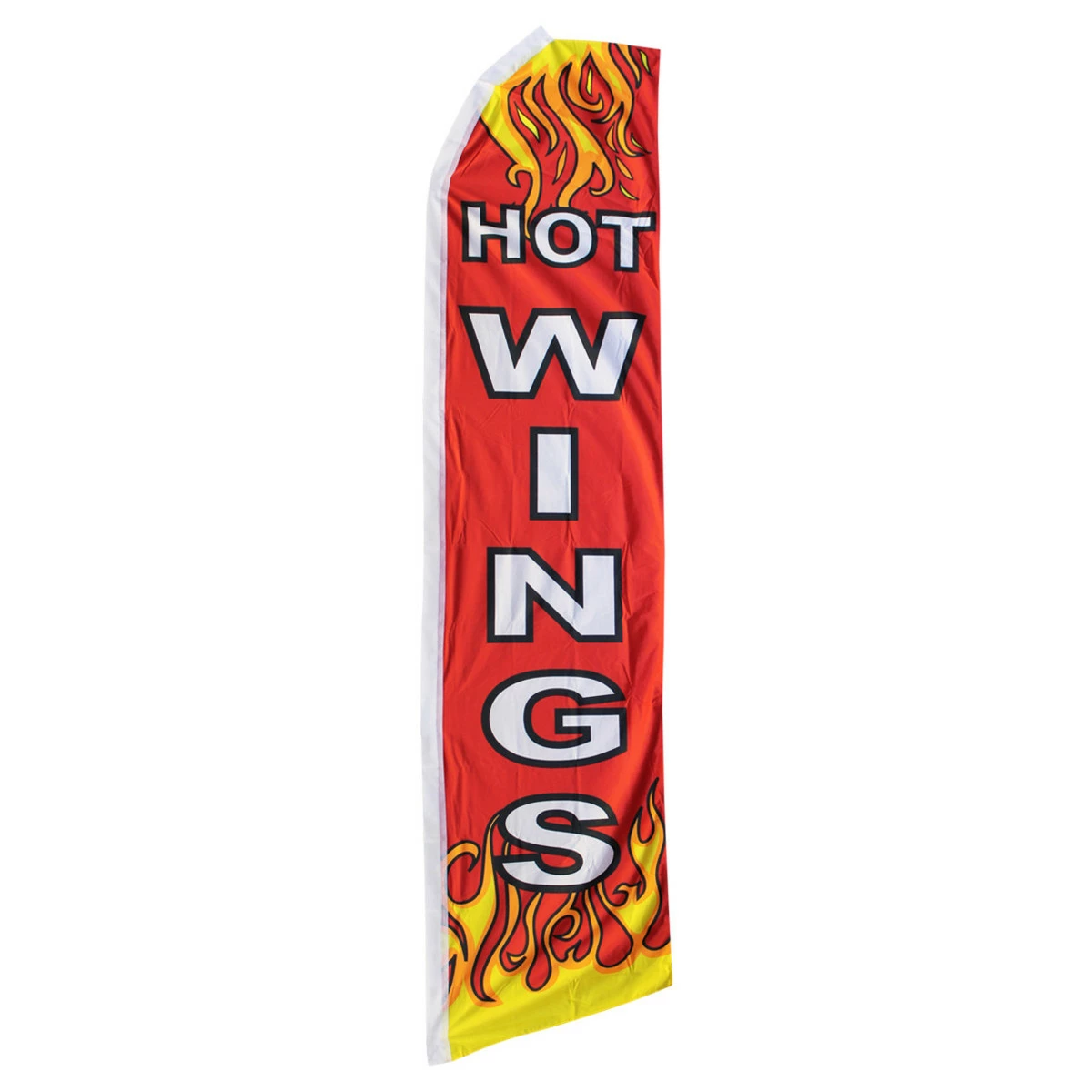 Hot Wings Swooper Flag - 11.5ft X 2.5ft