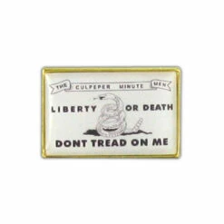 Culpeper Flag Lapel Pin - 7/8" X 5/8"