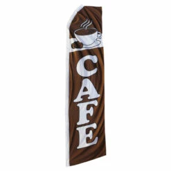 Cafe Swooper Flag - 11.5ft X 2.5ft