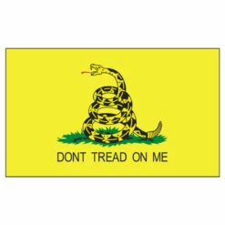 Gadsden 3ft X 5ft Printed Polyester Flag