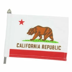 Super Tough California Parade Motorcycle Flag - 10" X 15"
