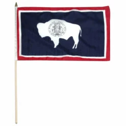 Wyoming Flag 12 X 18 Inch