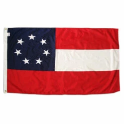 Confederate 1st National 3ft X 5ft Nylon Flag - Outdoor
