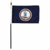 Virginia Flag 4 X 6 Inch