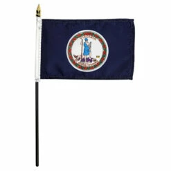 Virginia Flag 4 X 6 Inch