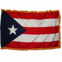 Puerto Rico Flag 3ft X 5ft Nylon Indoor